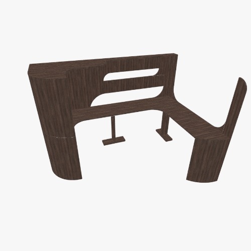 70's style desk