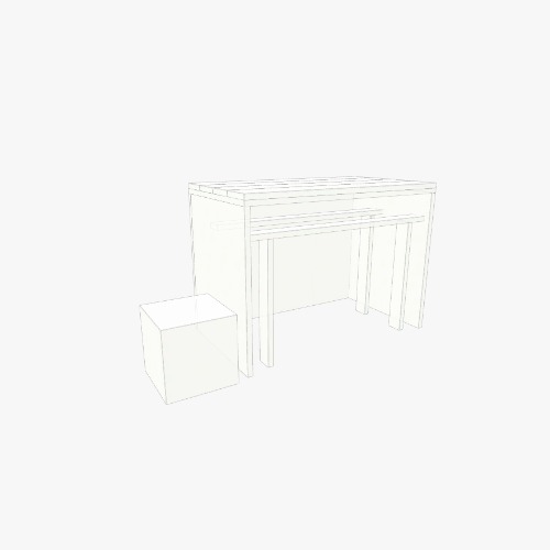 Aquarium stand layout
