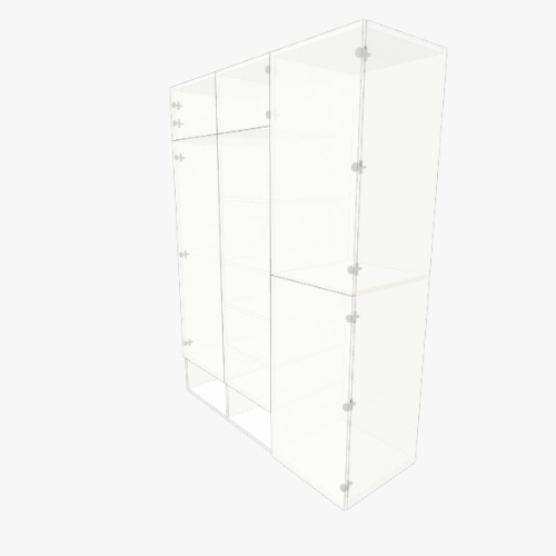 Armario Blanca Бесплатные 3D-проекты мебели и чертежи от сообщества Flatma