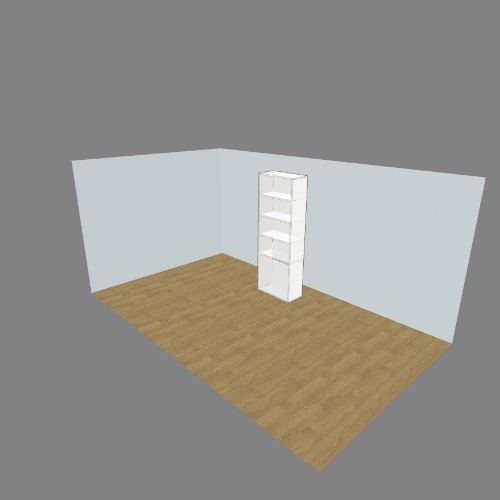 Armario central Бесплатные 3D-проекты мебели и чертежи от сообщества Flatma