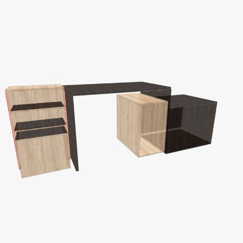 Armário Escada Free 3D furniture designs and blueprints from Flatma Community