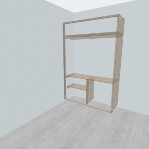 Armario Estructura Free 3D furniture designs and blueprints from Flatma Community