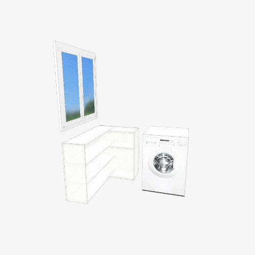 Armario Lavanderia Free 3D furniture designs and blueprints from Flatma Community
