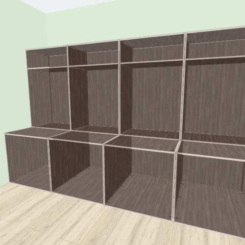 Armario para brigada Free 3D furniture designs and blueprints from Flatma Community