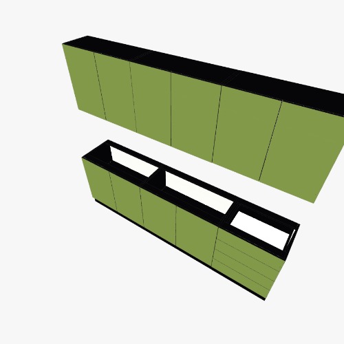 Armários de cozinha da casa antiga 59 Free 3D furniture designs and blueprints from Flatma Community