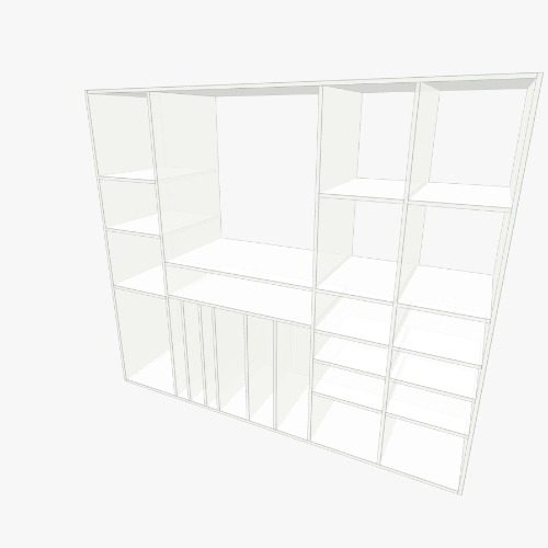 Armoire S-Sol Бесплатные 3D-проекты мебели и чертежи от сообщества Flatma