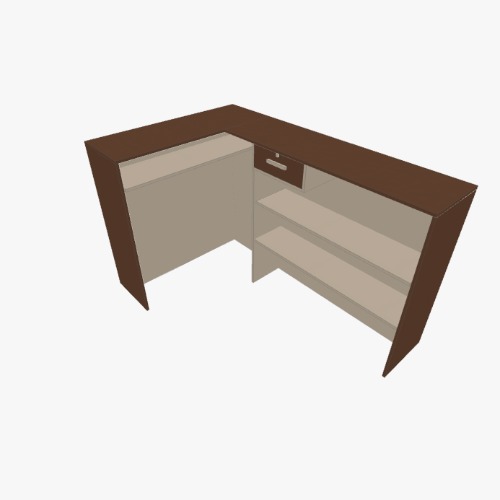 Balcão da Loja Free 3D furniture designs and blueprints from Flatma Community