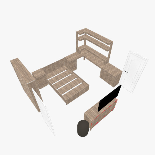 Bedroom Free 3D furniture designs and blueprints from Flatma Community
