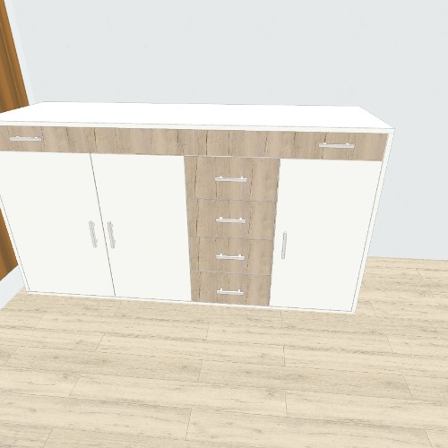 Bedroom Dresser Free 3D furniture designs and blueprints from Flatma Community
