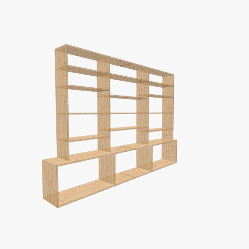 biblio Free 3D furniture designs and blueprints from Flatma Community