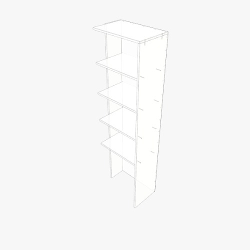 Bibliotheque sur mesure Бесплатные 3D-проекты мебели и чертежи от сообщества Flatma