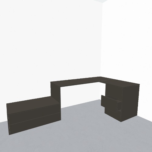 biurko Free 3D furniture designs and blueprints from Flatma Community