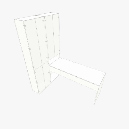 Book Case #1 Free 3D furniture designs and blueprints from Flatma Community