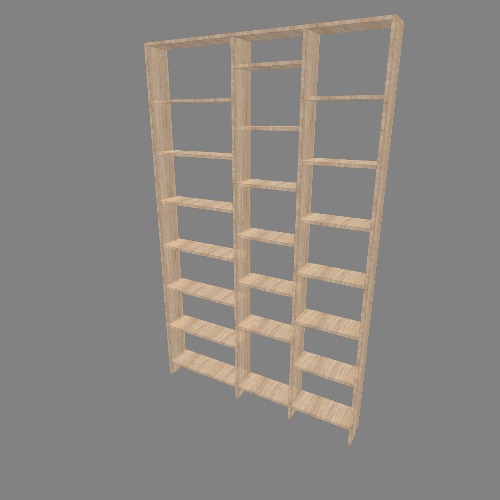 Bookcase Free 3D furniture designs and blueprints from Flatma Community