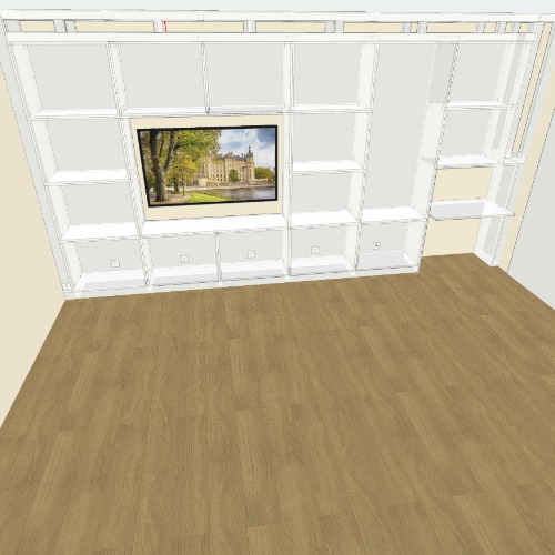 Bookshelf Wall