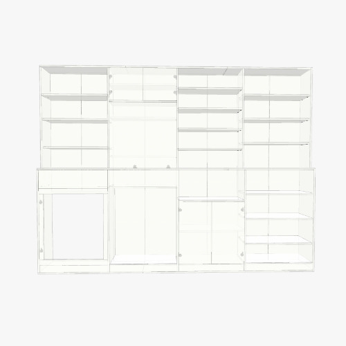 Bookshelf Free 3D furniture designs and blueprints from Flatma Community
