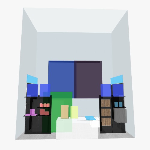 Booth Display MP Free 3D furniture designs and blueprints from Flatma Community