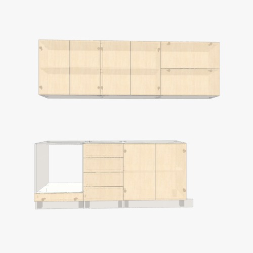 Cabinet Free 3D furniture designs and blueprints from Flatma Community