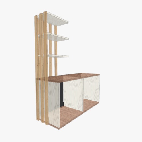 cajon Free 3D furniture designs and blueprints from Flatma Community