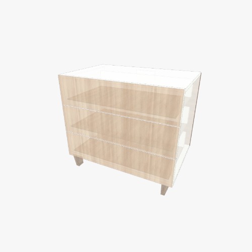 Cajonera Pino MDF estilo Moderno