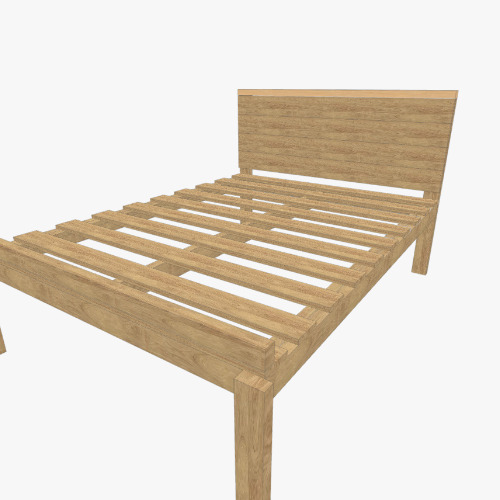 Cama basica Free 3D furniture designs and blueprints from Flatma Community