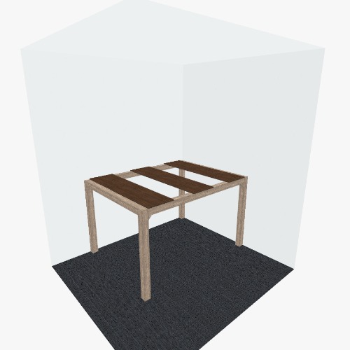 Cama Deck Quarto Бесплатные 3D-проекты мебели и чертежи от сообщества Flatma