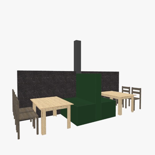 Canal Walk Free 3D furniture designs and blueprints from Flatma Community