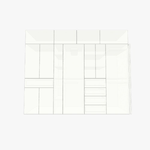 Closet Бесплатные 3D-проекты мебели и чертежи от сообщества Flatma