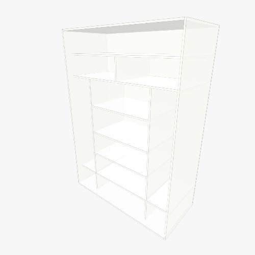 Closet Бесплатные 3D-проекты мебели и чертежи от сообщества Flatma