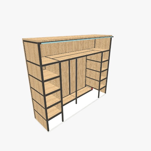 ClosetPL Free 3D furniture designs and blueprints from Flatma Community