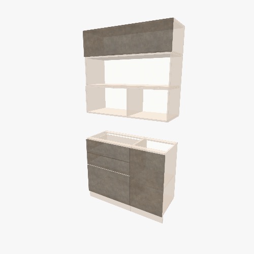 Cocina Бесплатные 3D-проекты мебели и чертежи от сообщества Flatma