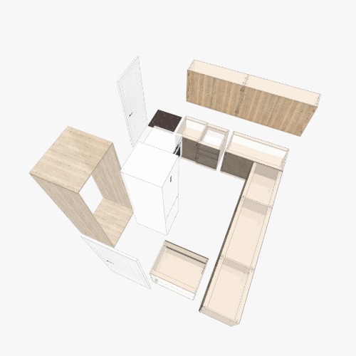 cocina Free 3D furniture designs and blueprints from Flatma Community