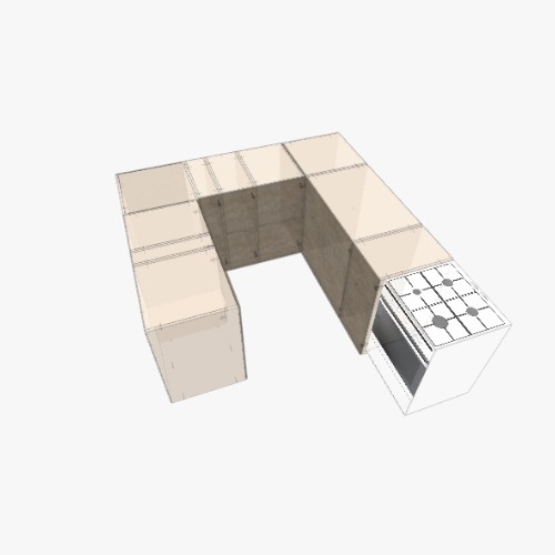 Cocina Free 3D furniture designs and blueprints from Flatma Community