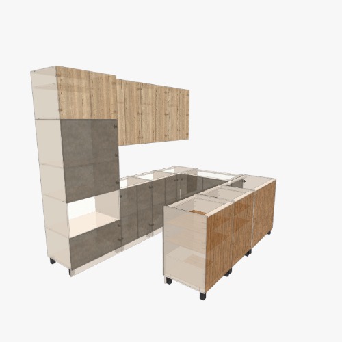 COCINA ISAC Free 3D furniture designs and blueprints from Flatma Community