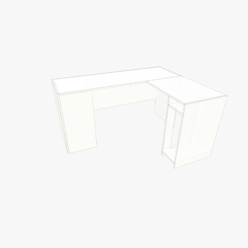 Computer corner table Free 3D furniture designs and blueprints from Flatma Community