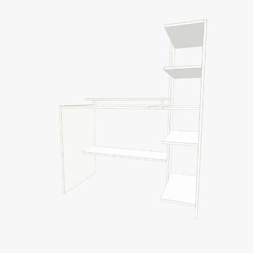 Computer table Free 3D furniture designs and blueprints from Flatma Community