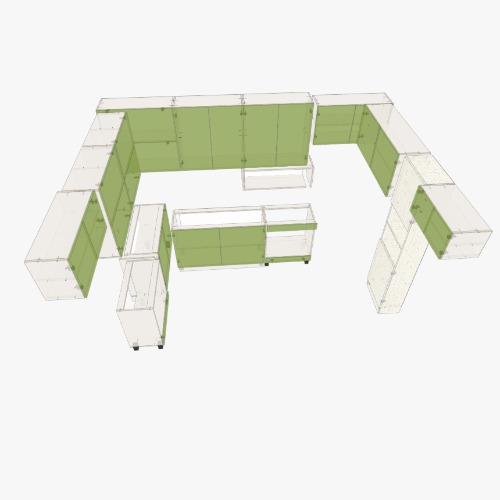 Cozinha Lucas Free 3D furniture designs and blueprints from Flatma Community