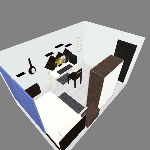 Cuarto Rustico Free 3D furniture designs and blueprints from Flatma Community