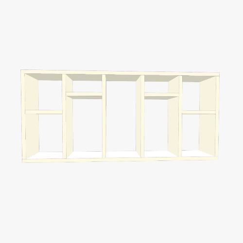 Cubby Shelves 1 Free 3D furniture designs and blueprints from Flatma Community
