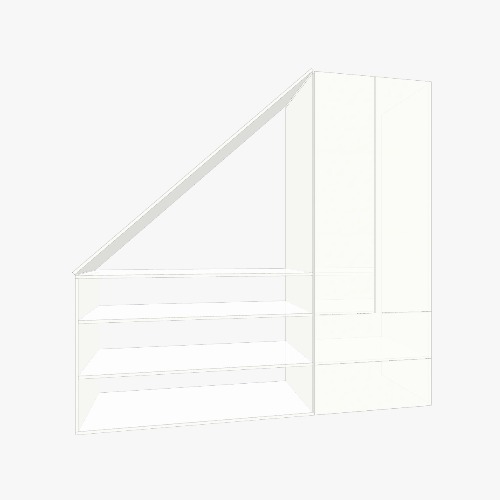 Dachschräge Schrank
