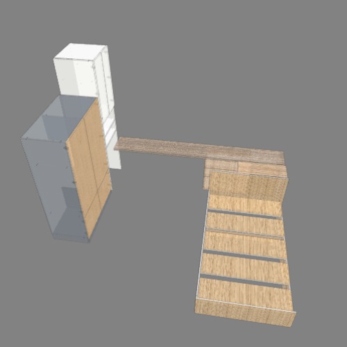 Детская 10м2 Free 3D furniture designs and blueprints from Flatma Community