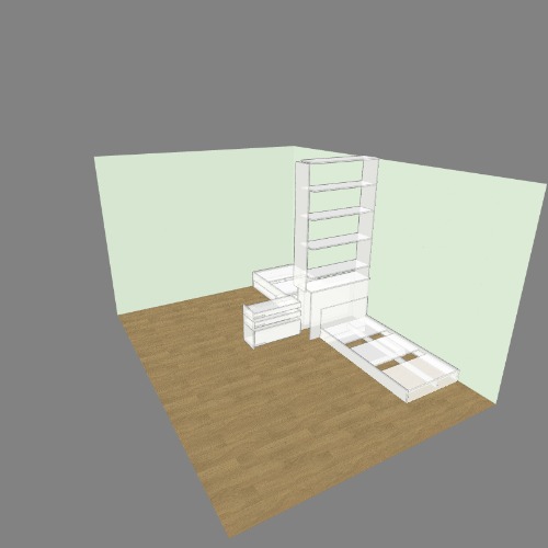 детская Free 3D furniture designs and blueprints from Flatma Community