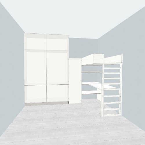 Детская комната Free 3D furniture designs and blueprints from Flatma Community