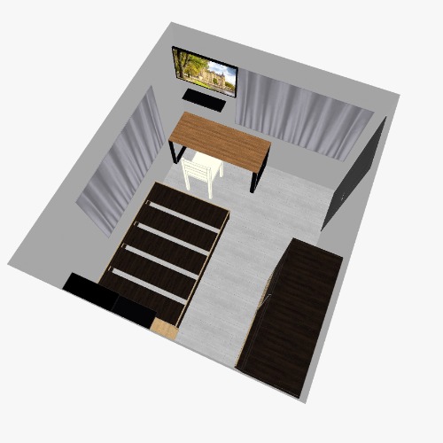 Diseño habitacion 3,5x2.5