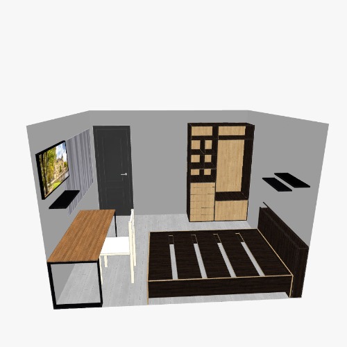 Diseño habitacion 3,5x2.5