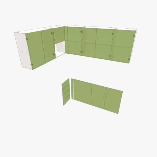 Для кухни Free 3D furniture designs and blueprints from Flatma Community