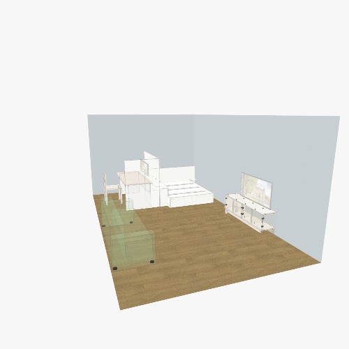 Double bed Free 3D furniture designs and blueprints from Flatma Community