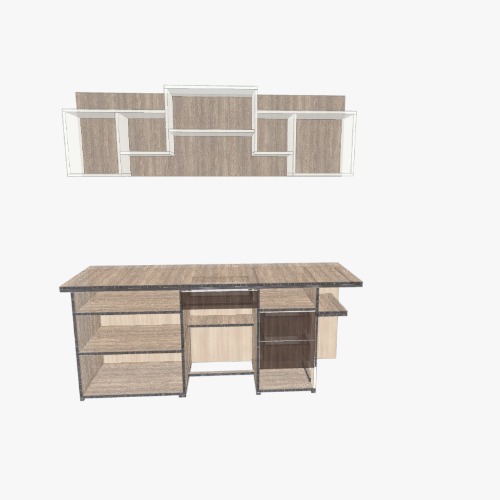 Dusttu study Table Free 3D furniture designs and blueprints from Flatma Community