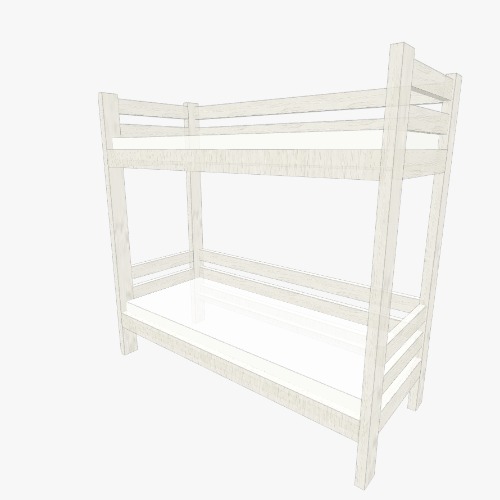 Двухъярусная кровать на вырост, Черновик Free 3D furniture designs and blueprints from Flatma Community