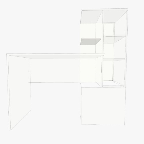 Escritorio Free 3D furniture designs and blueprints from Flatma Community